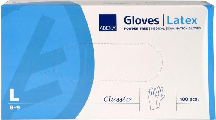 Image du produit Abena Gant en latex Cla Nat Pf L (L)