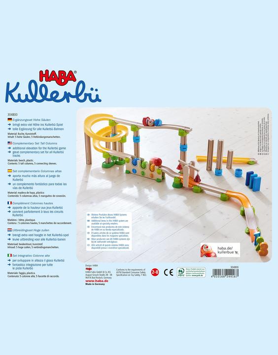 Produktbild Haba Kullerbü Ergänzungsset Hohe Säulen