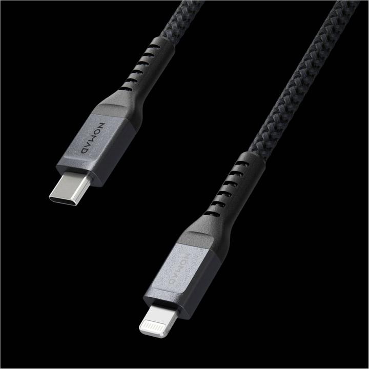 Actual product image Nomad Rugged USB-C to Lightning Cable 1.5 m (1.50 m, USB 3.2 Gen 1, 18 W)
