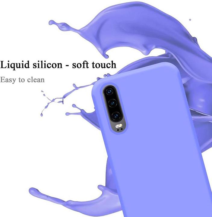 Actual product image Cadorabo TPU Liquid Silicone Case Cover (Huawei P30)