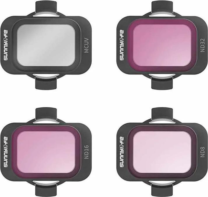 Sunnylife Set of 4 filters MCUV, ND8/16/32 for DJI Avata 2 (Drohnen Filter, DJI Avata 2)