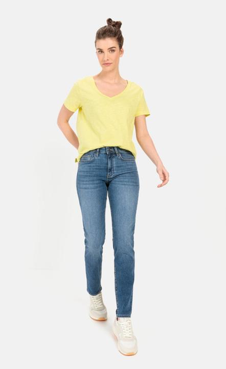 Actual product image Camel Active V-neck T-shirt made from organic cotton (L)