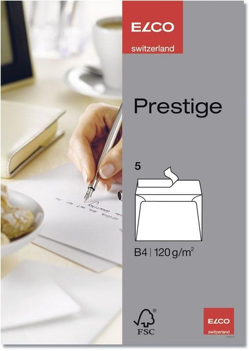 Produktbild Elco hochwertige Briefumschläge Prestige in Kleinpackung (B4, 5 x)