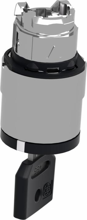Image du produit Schneider Electric ZB4BG2F034 Interrupteur à clé N° F034 2pcs. 90° crt. D22mm Métal