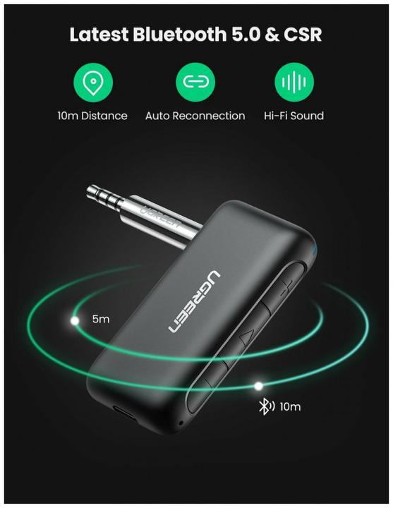 Immagine prodotto Ugreen adattatore auto (Ricevitore)