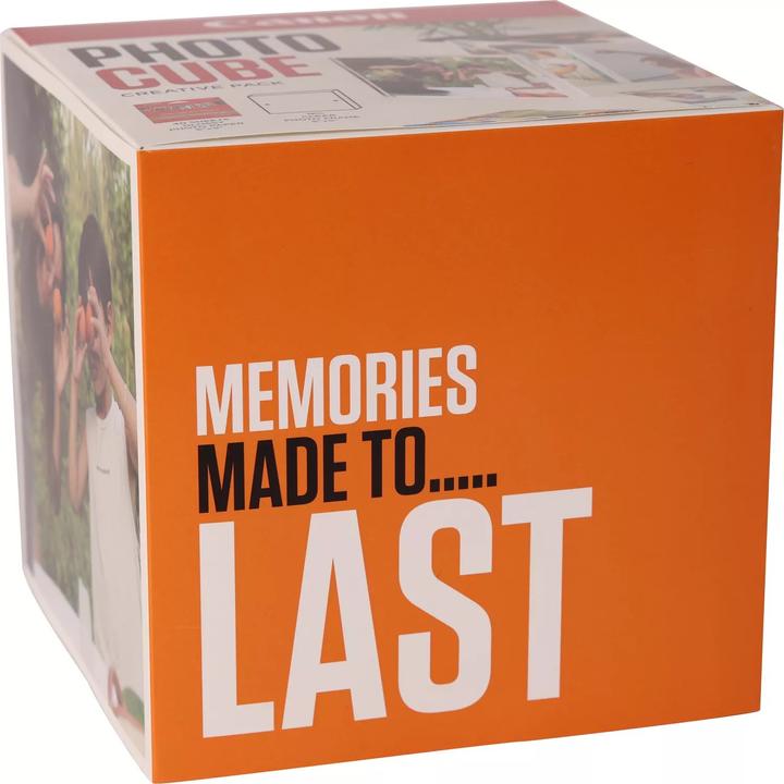 Actual product image Canon Photo Cube Creative Paper 5x5 orange (0.50 g/m², 13 x 13 cm, 40 x)