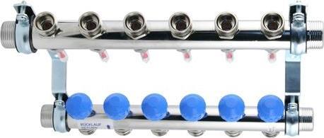 Actual product image Watts Manifold 6 kredse w/flowmeter