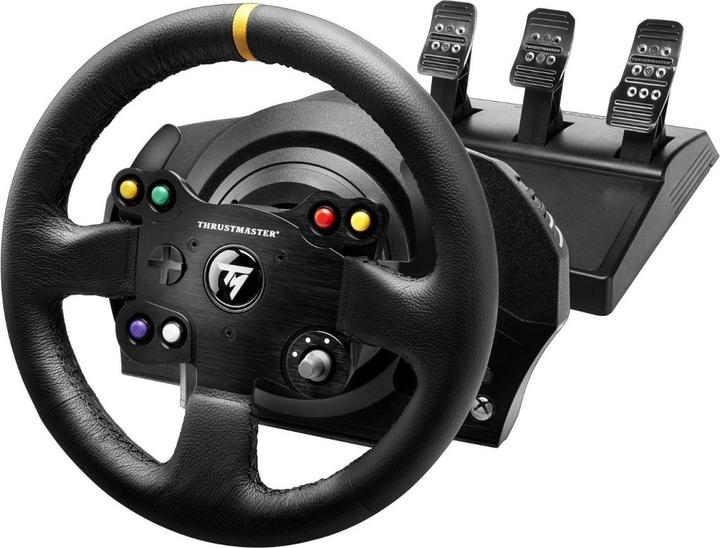 Actual product image Thrustmaster TX Racing Wheel Leather Edition (PC, Xbox One X, Xbox Series X, Xbox One S, Xbox Series S)