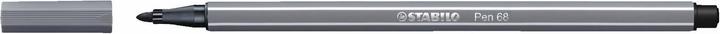 Produktbild STABILO Pen 68 Premium-Filzstift (Dunkelgrau, 10 x)