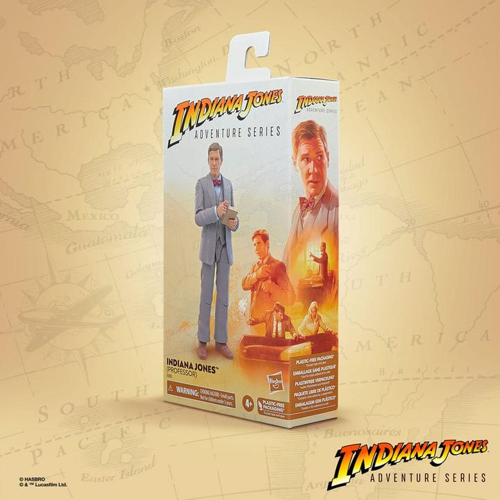 Produktbild Hasbro Indiana Jones Adventure Series figurine Indiana Jones (Professor) (Indiana Jones et la Dernière Croi