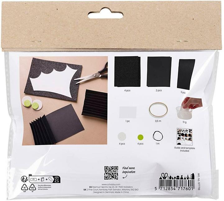 Produktbild Creativ Company Bastelset Halloween Fledermaus