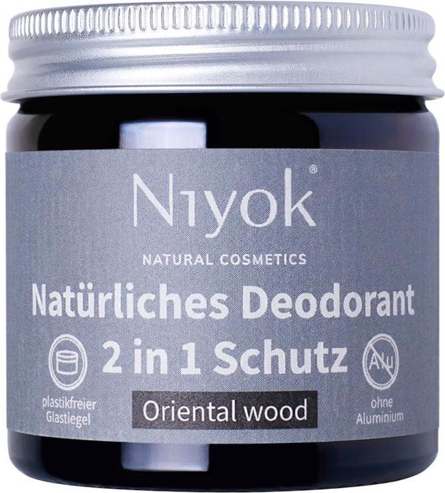 Niyok Deodorant cream Oriental Wood (Crème, 40 ml)