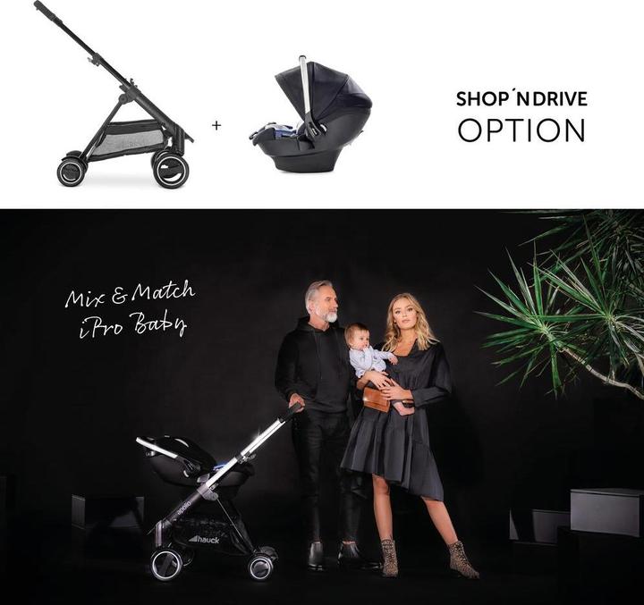 Produktbild Hauck iPro Baby Set i-Size (Babyschale, ECE R129/i-Size Norm)