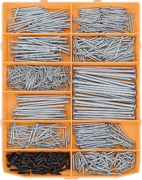 Actual product image BestaPac Wire pin assortment (815 Piece, 60 mm)