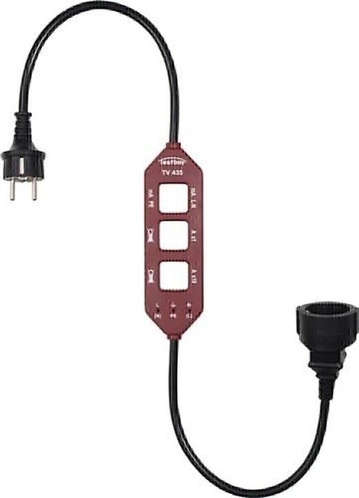 Produktbild Testboy Strommessadapter TV 435 Laststrom-/Differenz-/Leckstrommessung (CAT III 300V)