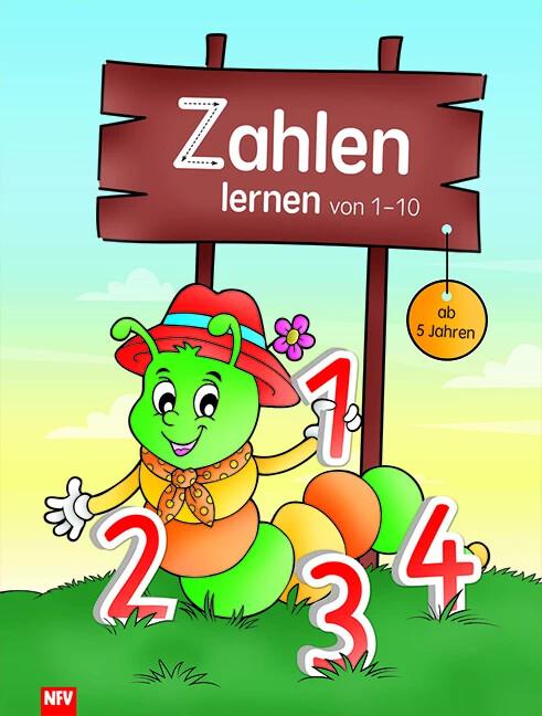Produktbild Zahlen lernen von 1 - 10 (Deutsch)