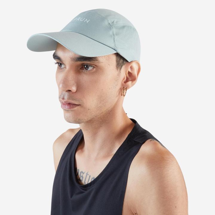 Actual product image Kiprun Lauf-Cap Schirmmütze - V2 grün