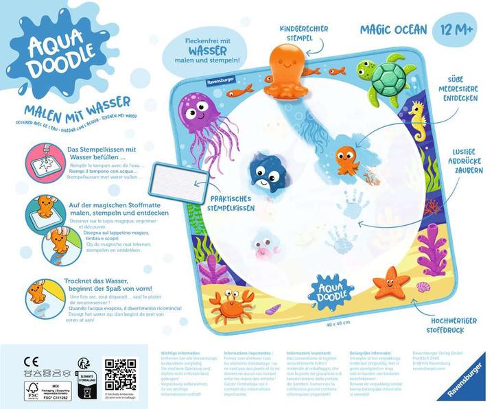 Actual product image Ravensburger Aquadoodle Magic Ocean