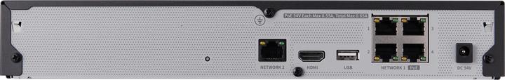 Actual product image Hanwha 4 Channel Nvr, Poe (Power supply)