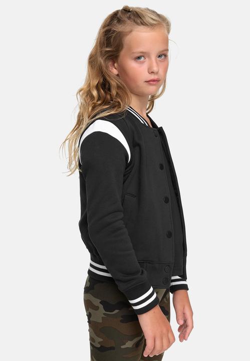 Immagine prodotto Urban Classics Girls Inset College Sweat Jacket (110, 116)