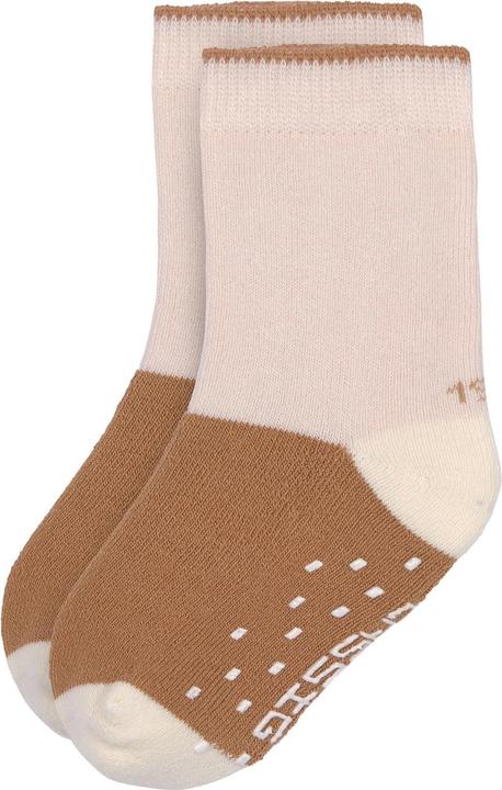 Actual product image Lässig Anti-Slip Socks Set of 2 Pink Caramel Size 27 - 30 (pack of 2, 27 - 30)