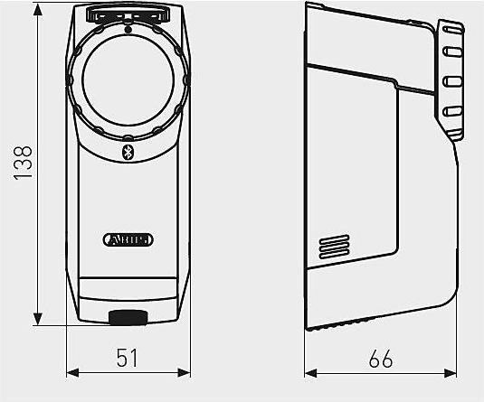 Produktbild Abus HomeTec Pro CFA3100 S (Fingerabdruck, Bluetooth)