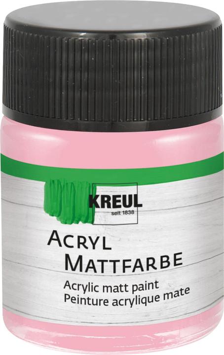 Produktbild Kreul Acryl Mattfarbe, 50 ml (Pastellrosa, 50 ml)