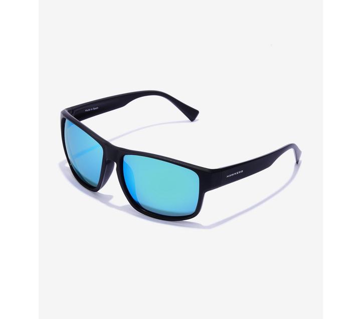 Actual product image Hawkers Unisex-Sonnenbrille Faster Raw Schwarz Smaragdgrün Polarisiert (Ø 49 mm)