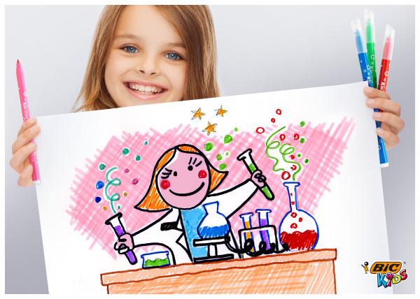 Produktbild Bic Kids Fasermalstifte Kid Couleur (Mehrfarbig, 24 x)