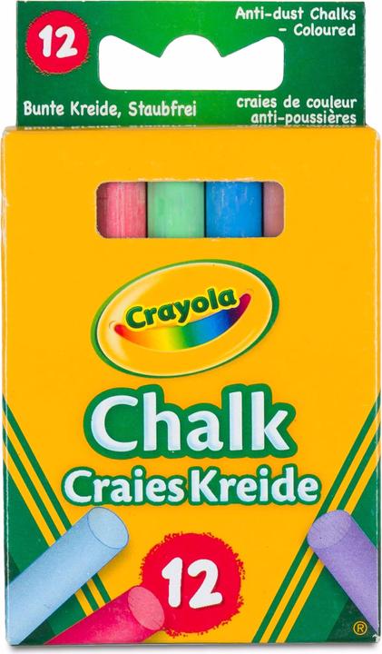 Crayola Chalk (Multicolor, 12 x)