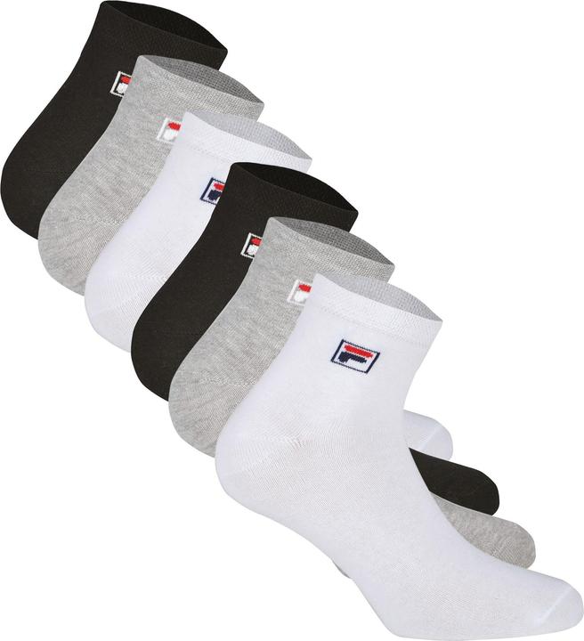 Produktbild FILA Quarter Plain Socks (6er Pack, 43 - 46)
