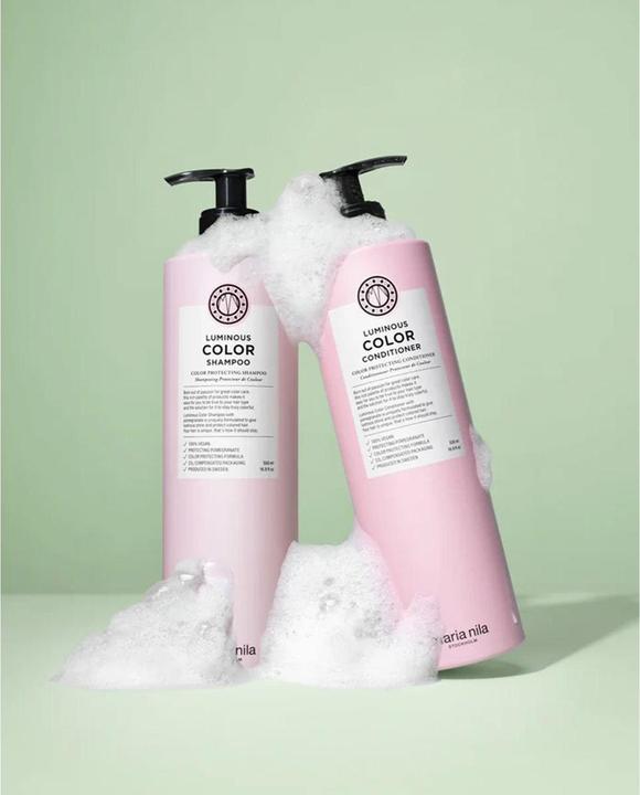 Actual product image Maria Nila Luminous Colour Care Duo (500 ml, Liquid shampoo)