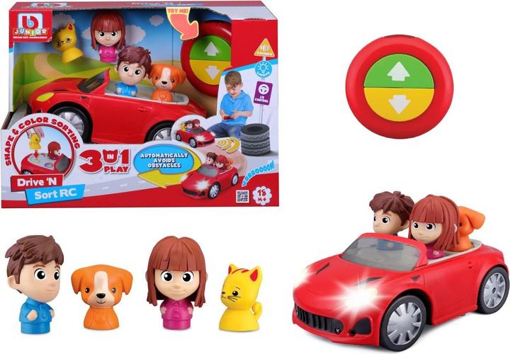BB Junior Drive'N Sort RC mit Licht und Sound