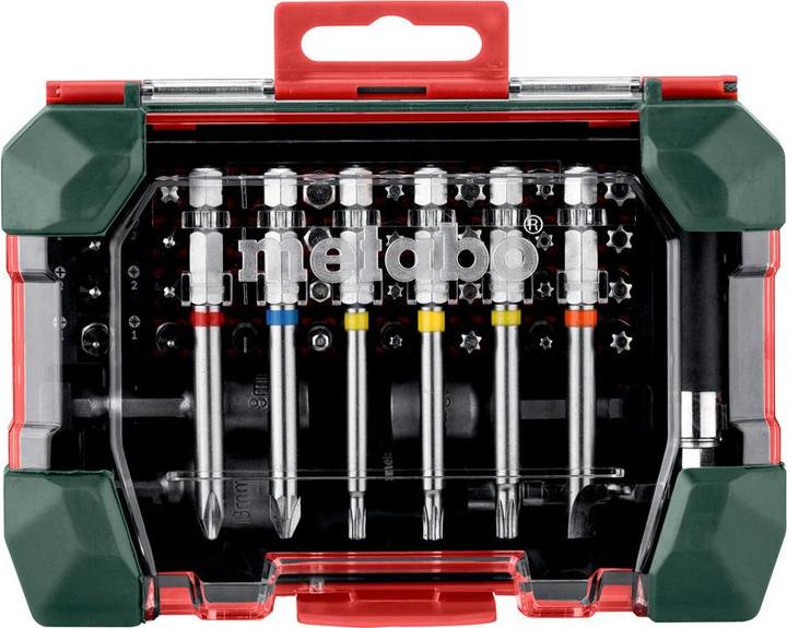 Produktbild Metabo Bit-Box SP (T30, PH3, PZ1, PZ2, T25, PH1, SL4, SL6, PH2, T40, T20)