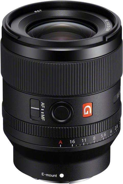 Sony FE 35mm f/1.4 GM (Sony E, Plein format)