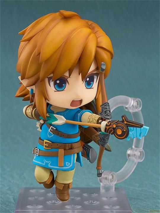 Actual product image Good Smile Company The Legend Of Zelda Nendoroid Actionfigur Link Breath of the Wild Ver. DX Edition (5th-run) 10 cm