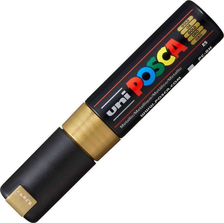 Actual product image Posca Bold Marker PC-8K (Gold, 8 mm, 1 x)