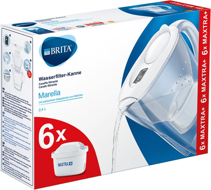 Produktbild Brita Marella + 6 Filterkartuschen (2.40 l)