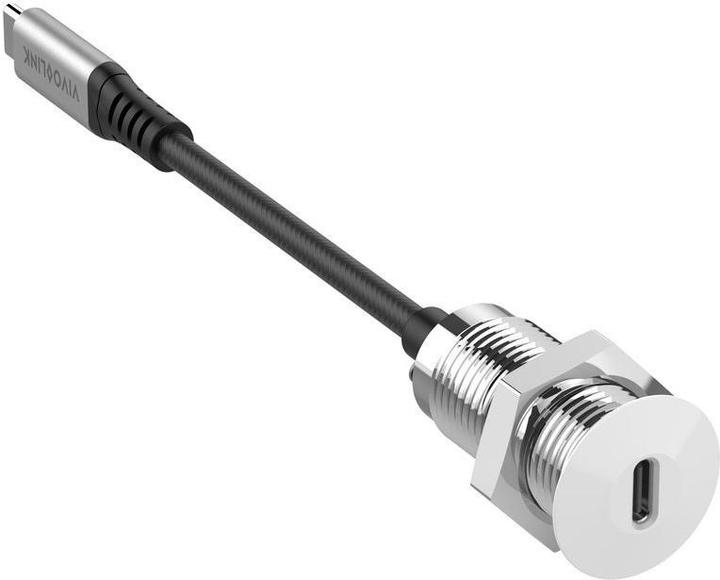 Actual product image Vivolink USB-C Desk socket with 0.3m (0.30 m, USB 3.2 Gen 2)