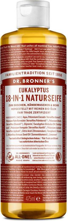 Dr. Bronner's 18-IN-1 Eukalyptus (Flüssigseife, 475 ml)
