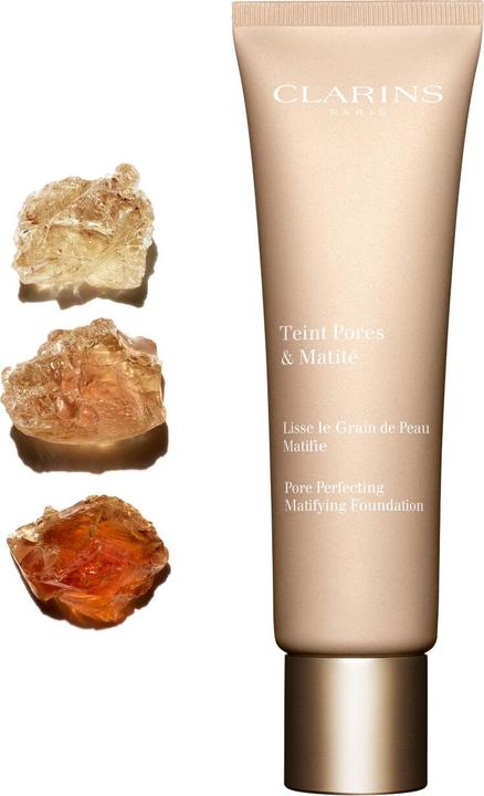 Actual product image Clarins Pores et Matité (02 nude beige)