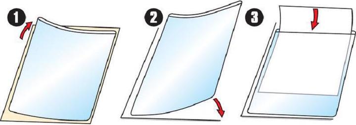 Produktbild Sichthülle A6 selbstklebend Transparent, 50 Stück (50 x)