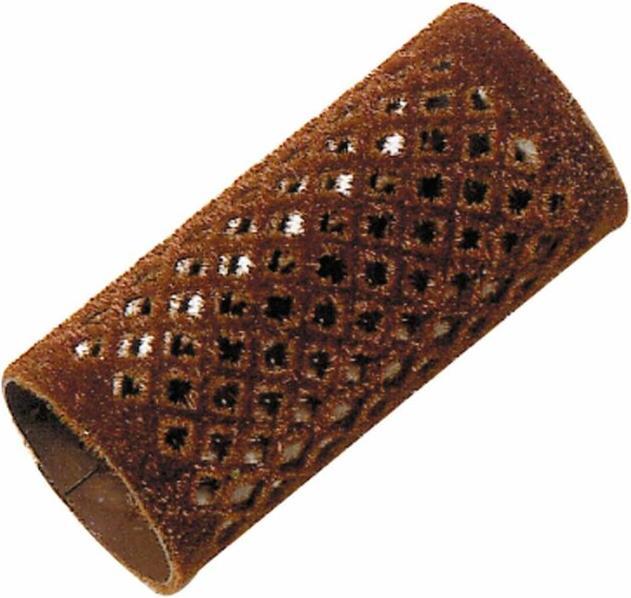 Comair Boucle métallique longue 12 pièces 28mm brun b