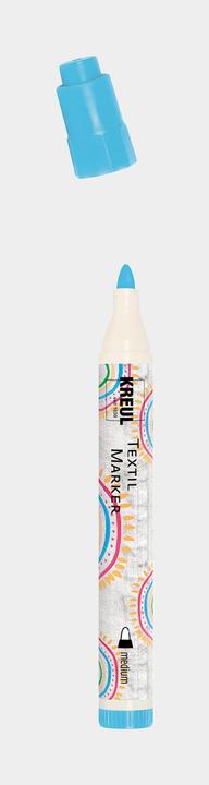 Actual product image Kreul Painting pencil Sunny bright fabrics (Light blue, 4 mm, 1 x)