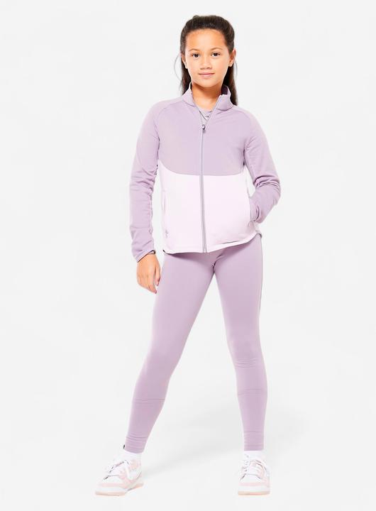 Decathlon Trainingsanzug Kinder - S500 lila/weiss
