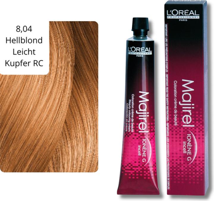 Immagine prodotto L'Oréal Professionnel Majirel (8.04 biondo chiaro chiaro rame chiaro)