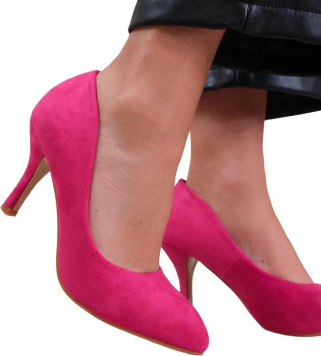 Image du produit Where's That From Escarpins en daim à talons hauts et pointus pour femmes/dames (37)