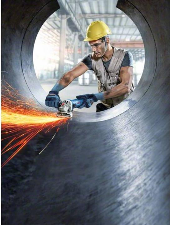 Actual product image Bosch Professional Angle grinder GWS 9-125 S, with mounting flange (125 mm)