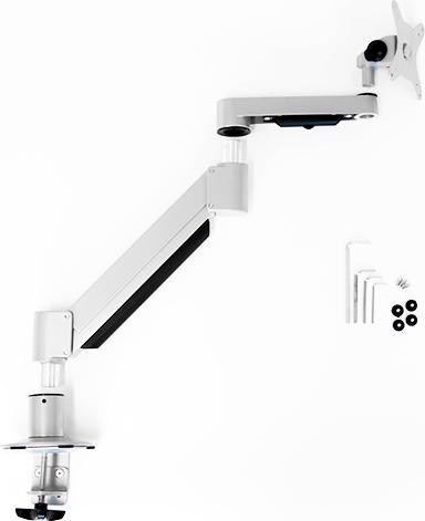 Image du produit Kenson Monitor Arm med gaspatron (sølv) (Tables, 32")