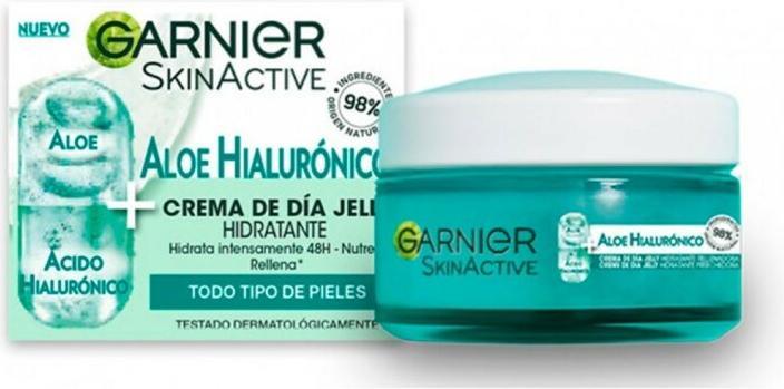 Actual product image Garnier SKINACTIVE hyaluronic aloe day cream 50 ml (50 ml, Day cream)